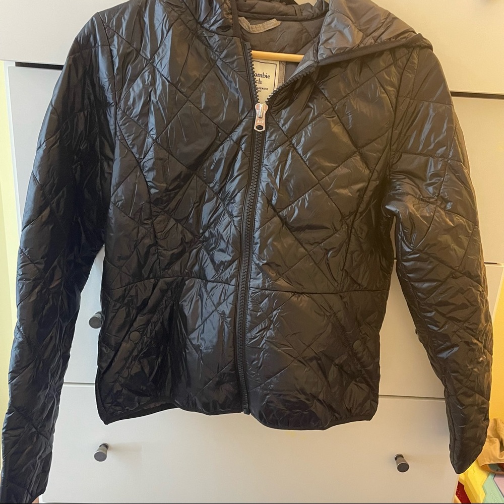 Abercrombie and Fitch light weight puffer jacket